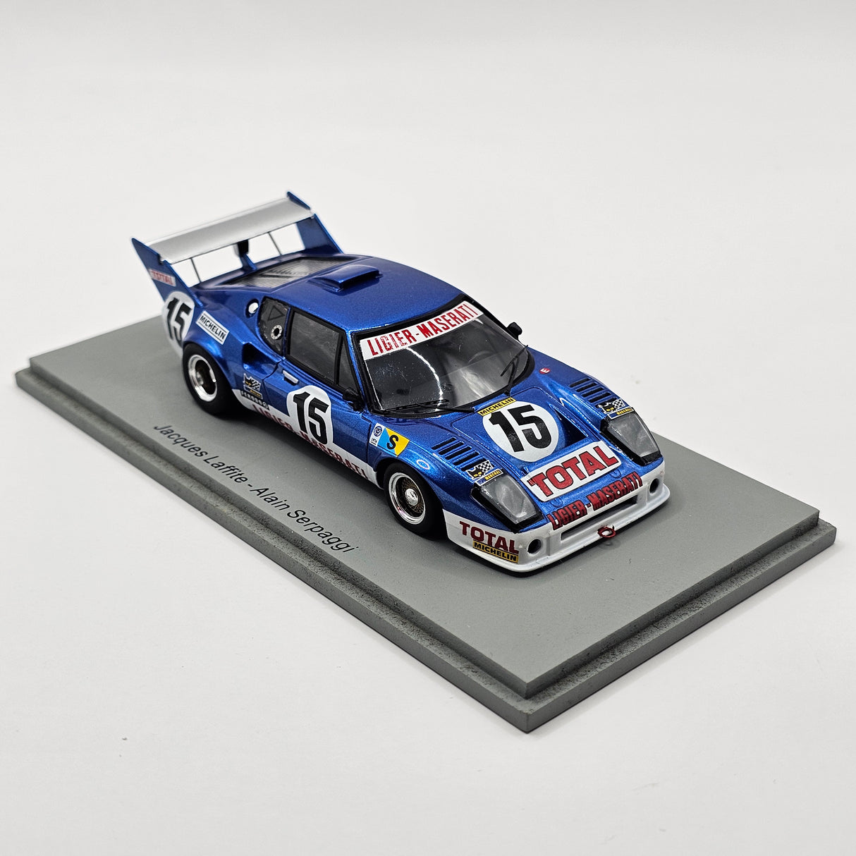 Spark Ligier JS2 #15 Automobiles Ligier Le Mans 1974 1/43 Scale S0549