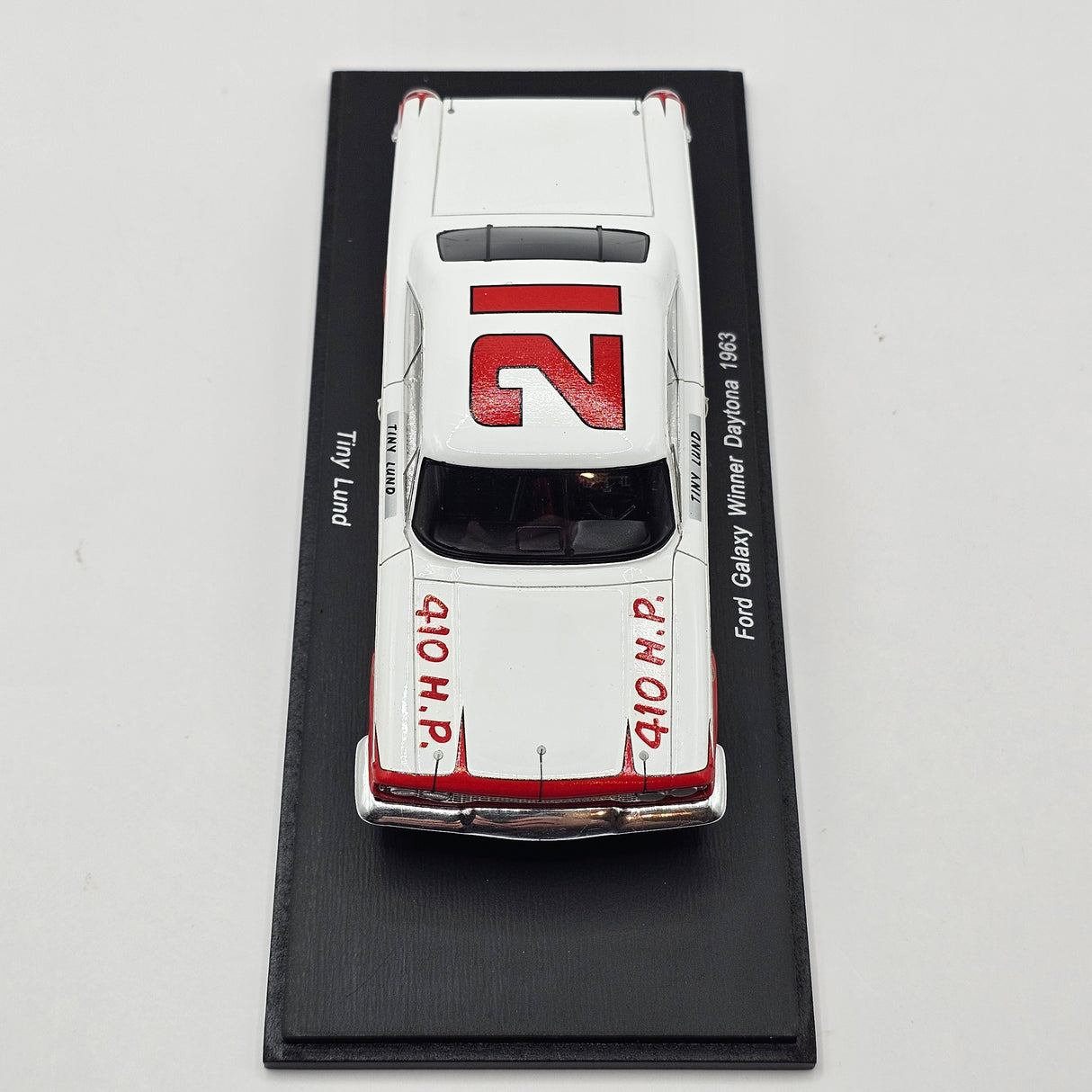 Spark Ford Galaxie #21 Wood Brothers Racing Daytona 500 Winner 1963 1/43 Scale