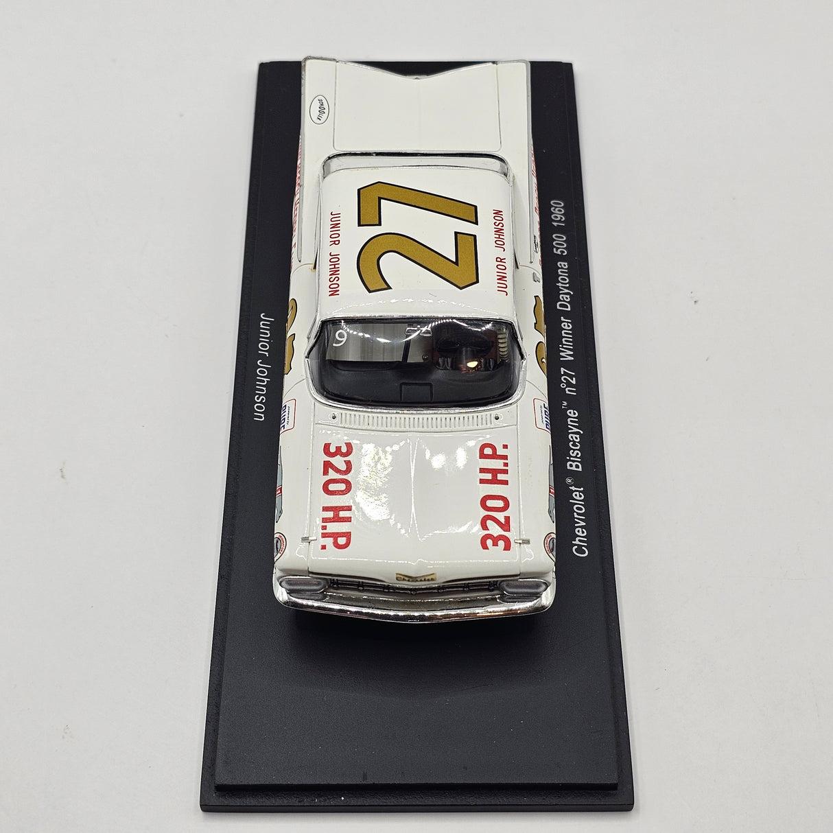 Spark Chevrolet Biscayne #27 Junior Johnson Daytona 500 Winner 1960 1/43 Scale