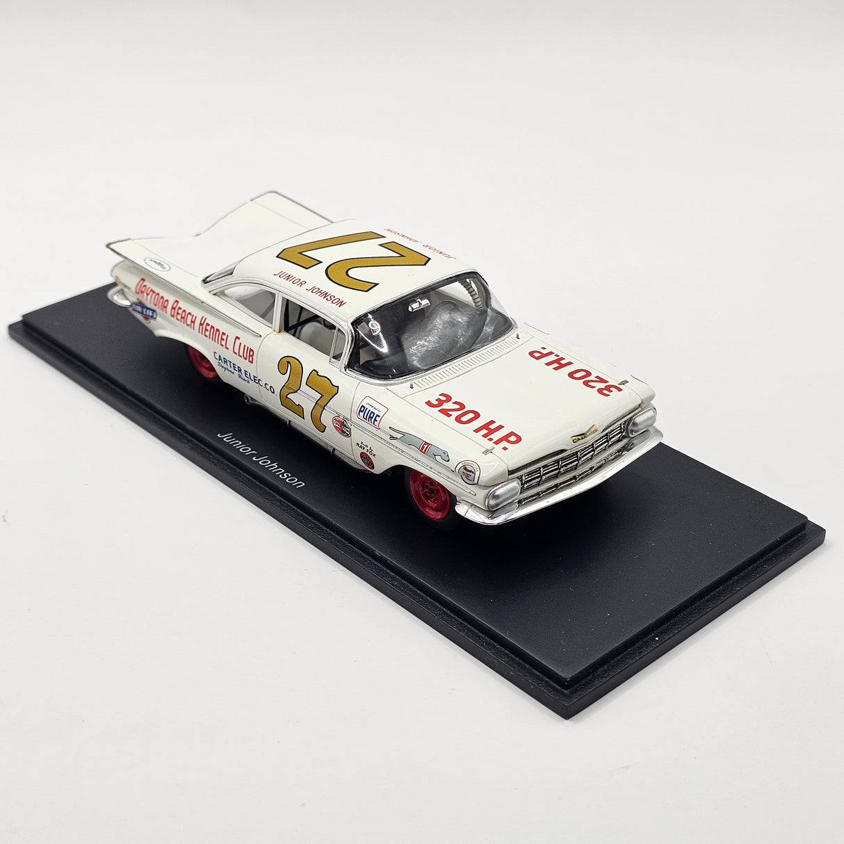 Spark Chevrolet Biscayne #27 Junior Johnson Daytona 500 Winner 1960 1/43 Scale