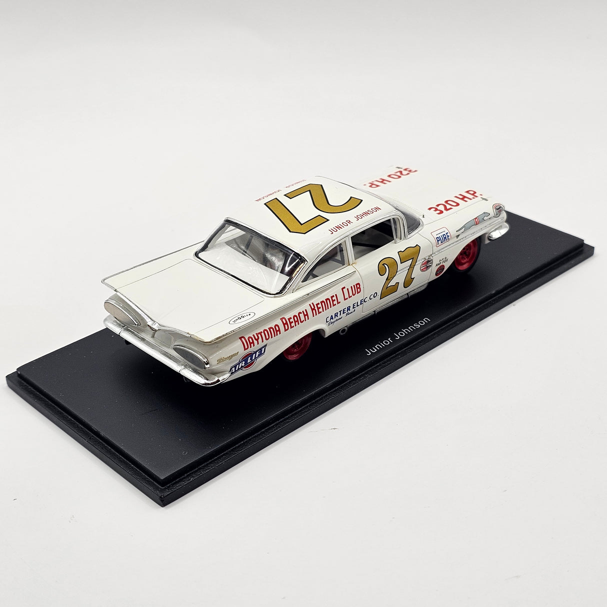 Spark Chevrolet Biscayne #27 Junior Johnson Daytona 500 Winner 1960 1/43 Scale