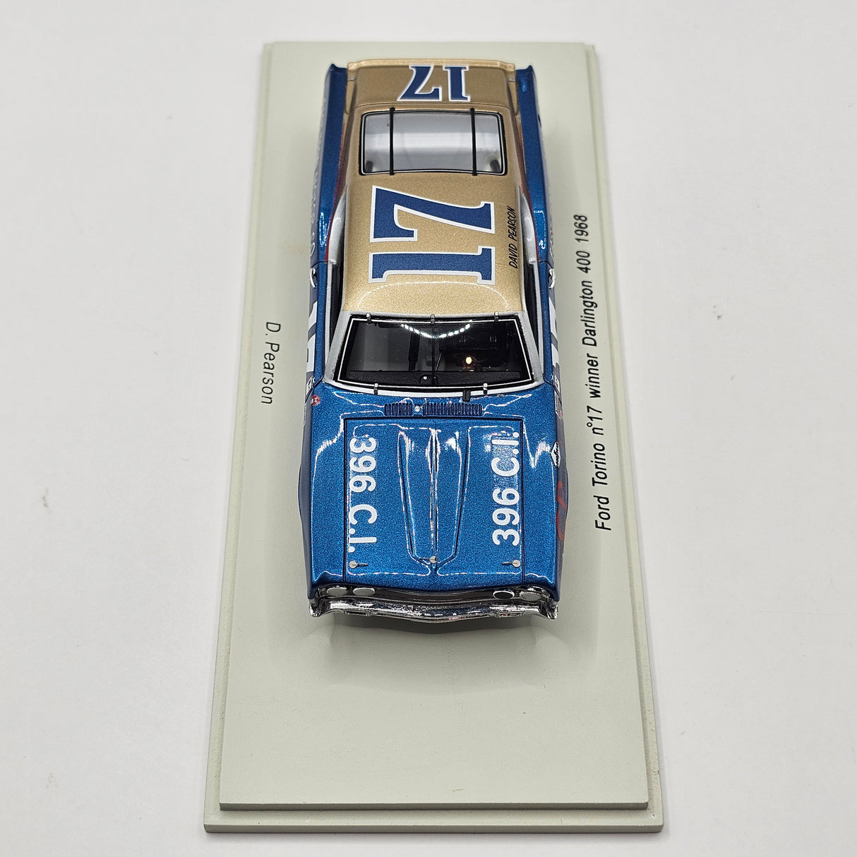 Spark Ford Torino #17 Holman Moody Racing Darlington 400 1968 Winner 1/43 Scale