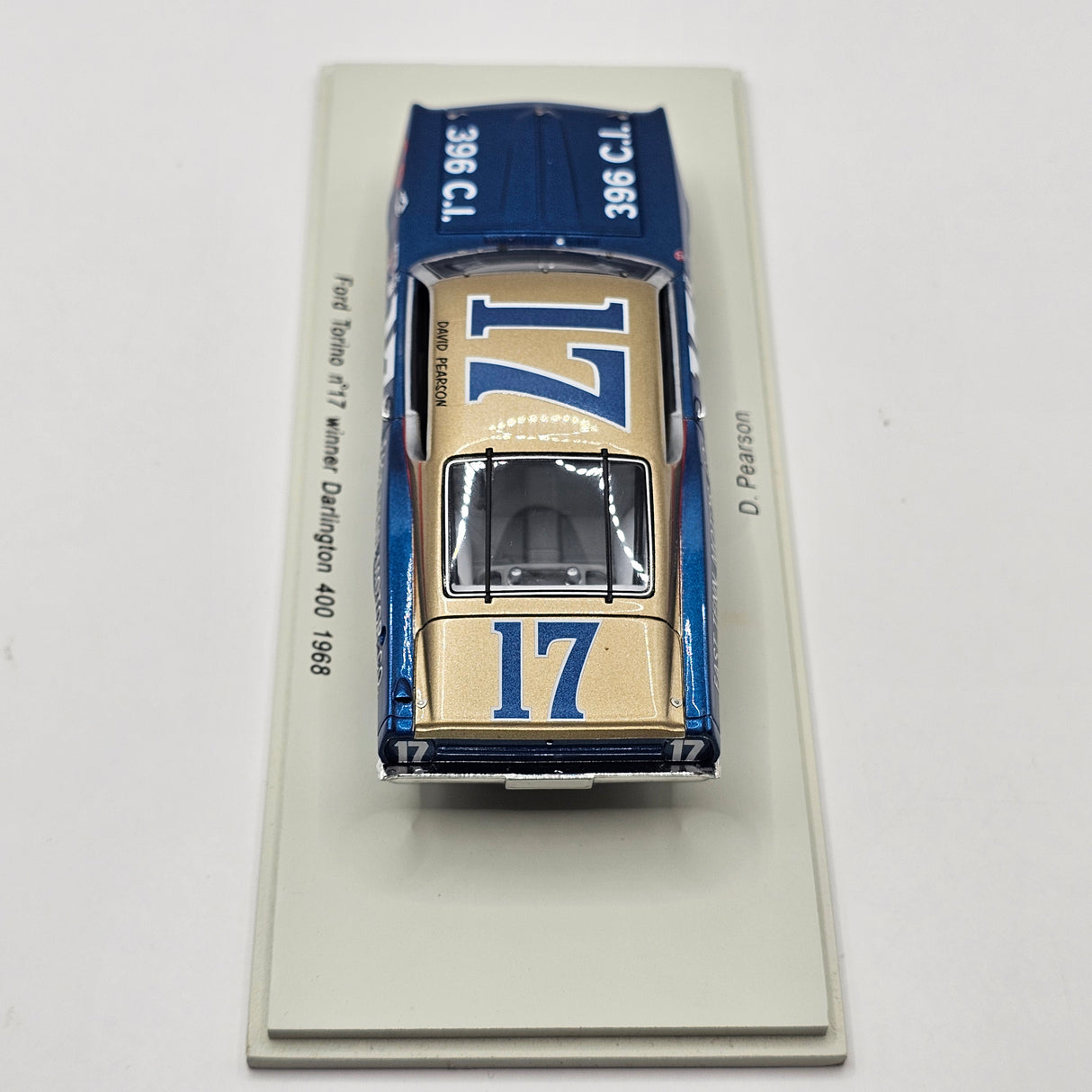 Spark Ford Torino #17 Holman Moody Racing Darlington 400 1968 Winner 1/43 Scale