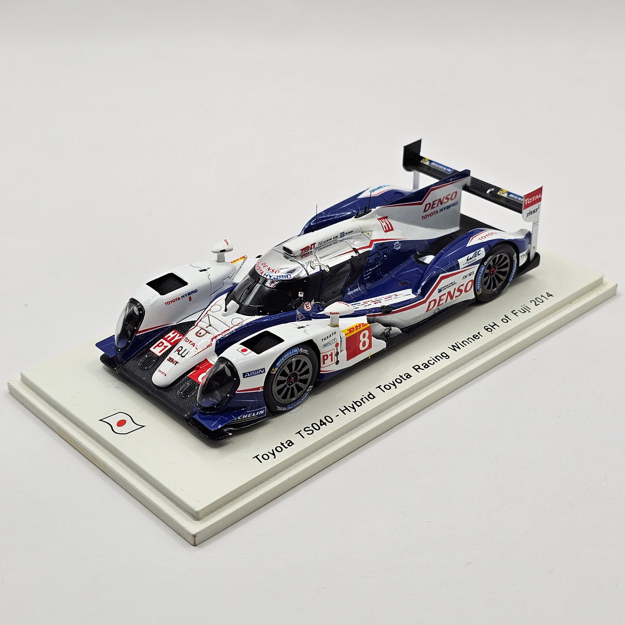 Spark Toyota TS040 #8 Toyota Racing 6Hrs Fuji Winner 2014 1/43 Scale SJ033
