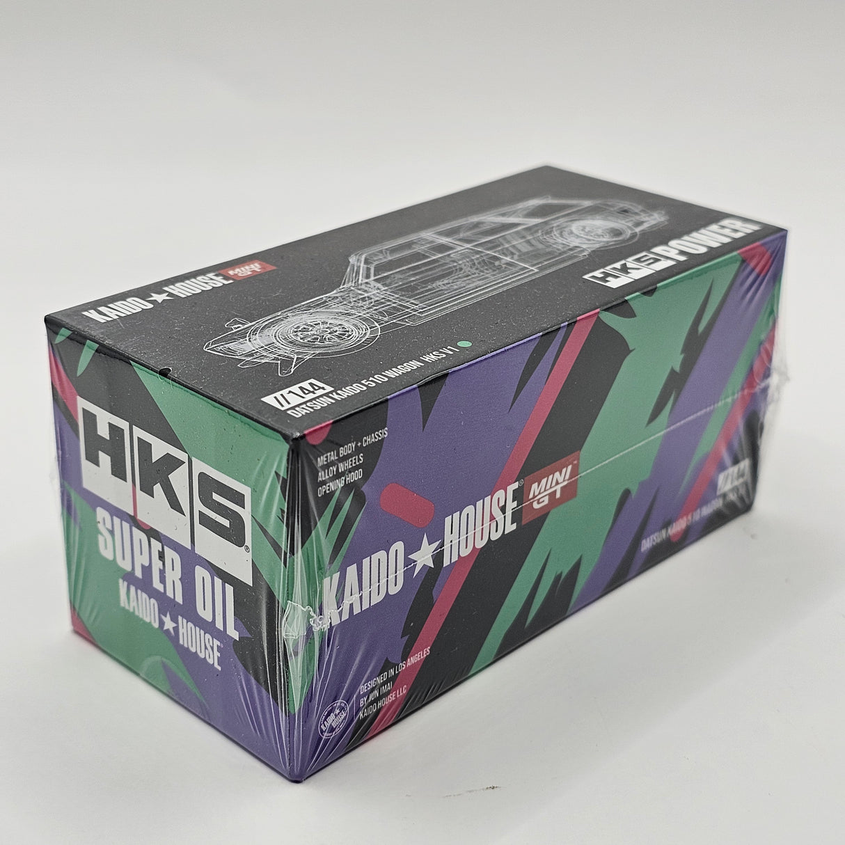 Mini GT x Kaido House Datsun Kaido 510 Wagon HKS V1 1/64 Scale