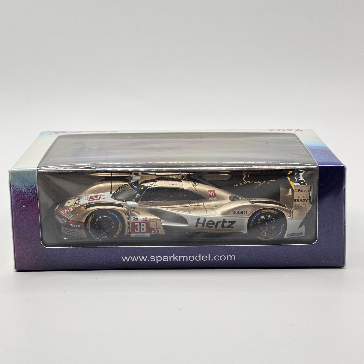 Spark Porsche 963 Hypercar #38 Hertz Team Jota Le Mans 2024 1/43 Scale S9124