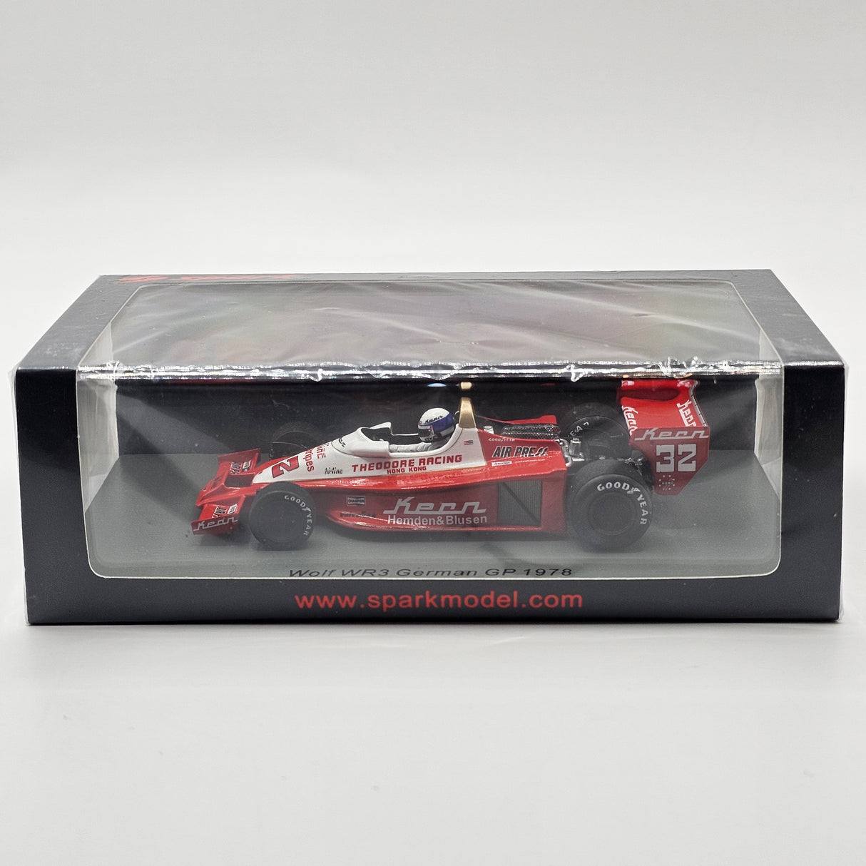 Spark Wolf WR3 #32 Keke Rosberg German GP 1978 1/43 Scale S9999