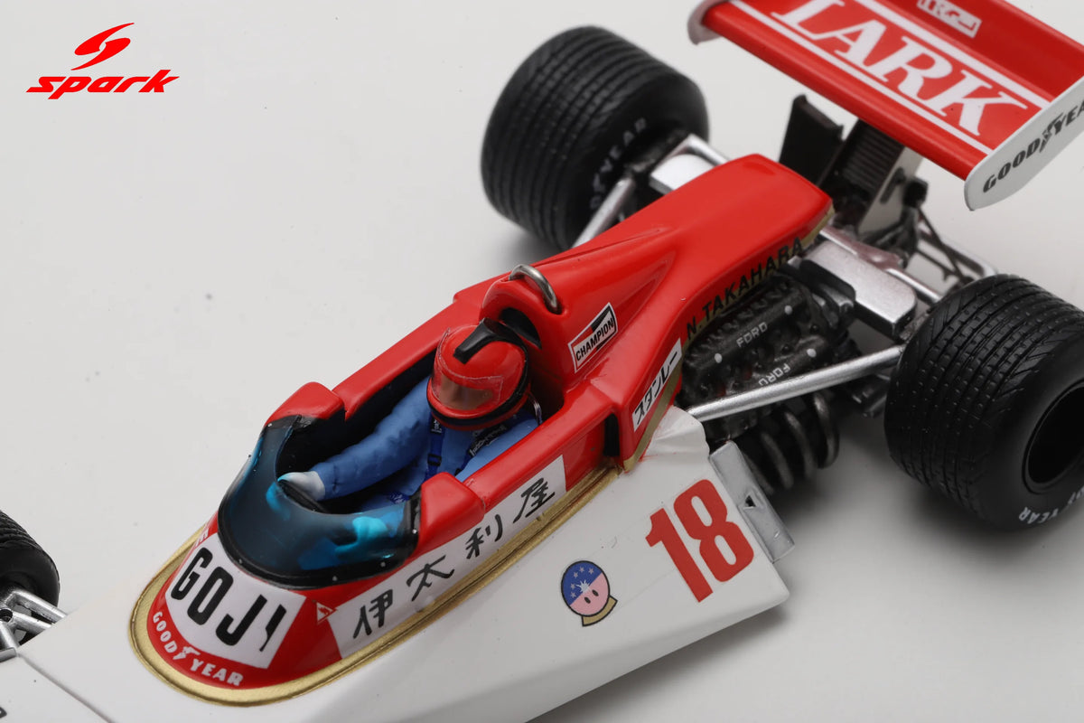 Spark Surtees TS19 #18 Noritake Takahara 1976 Japanese F1 Grand Prix 1/43 Scale