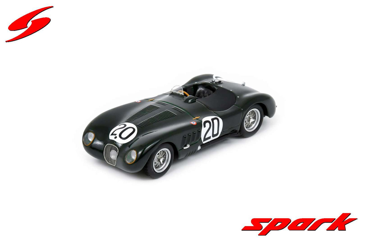 Spark Jaguar XK 120 C #20 1951 Le Mans 24H Winner 1/43 Scale 43LM51
