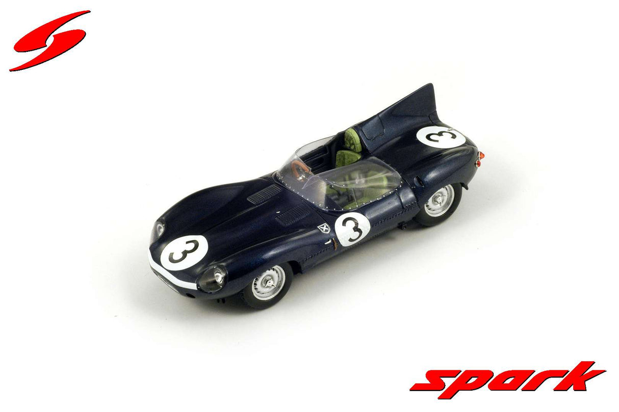 Spark Jaguar D Type #3 Winner 24H Le Mans 1957 I. Bueb/R. Flockhart 1/43 Scale