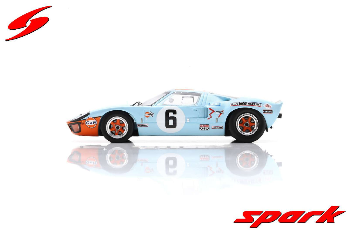 Spark Ford GT 40 #6 Winner 24H Le Mans 1969 J. Ickx/J. Oliver 1/43 Scale
