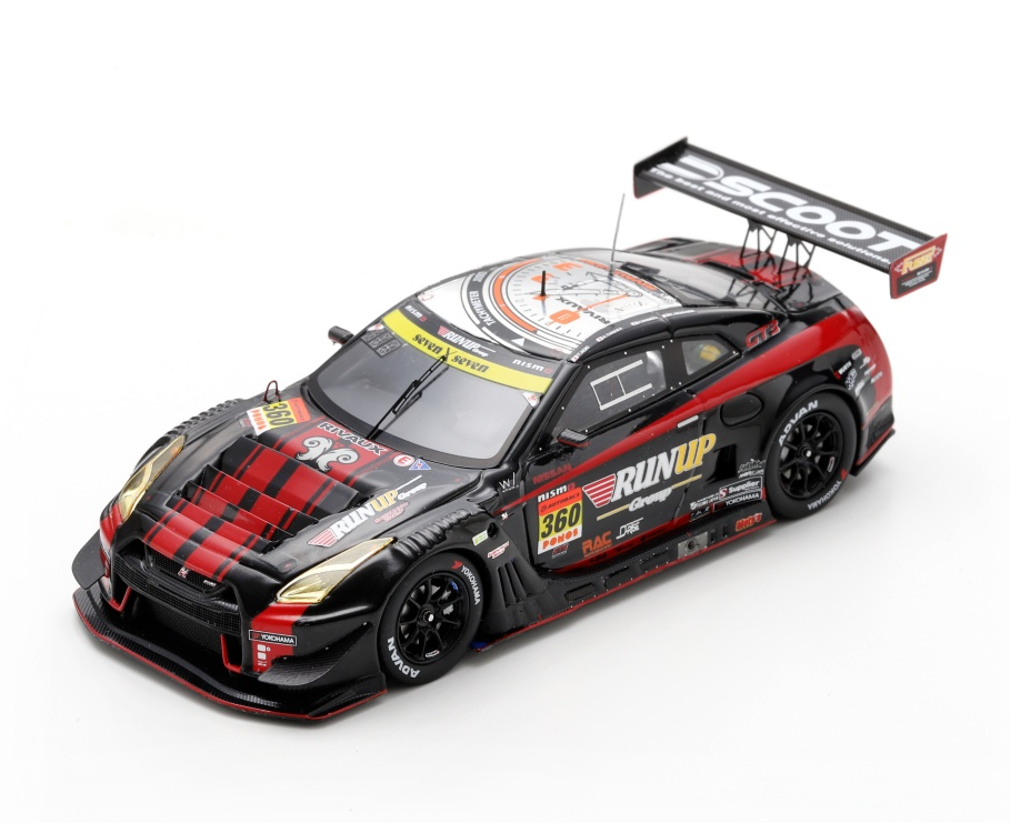 Spark Nissan GT-R Nismo GT3 #360 Tomei Sports Super GT GT300 2025 1/43 Scale