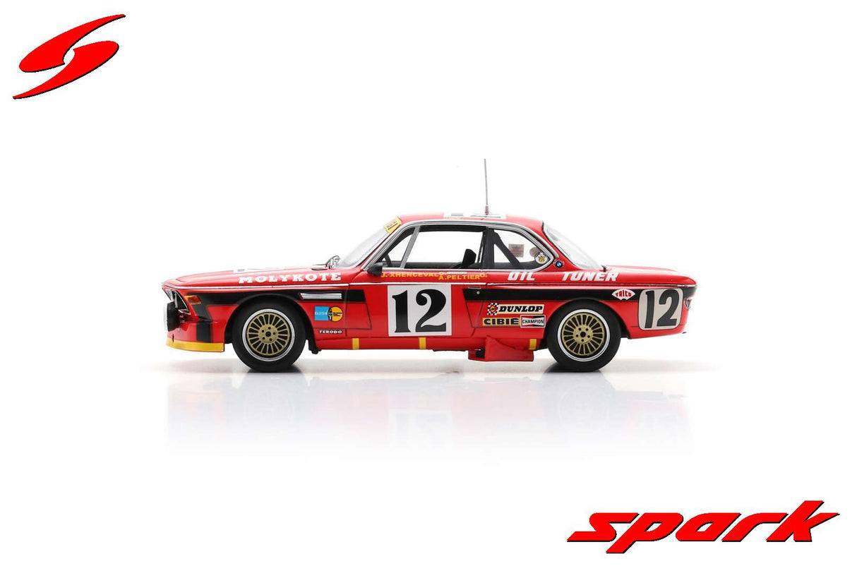 Spark BMW 3.0 CSI #12 Winner 24H Spa 1974 1/43 Scale