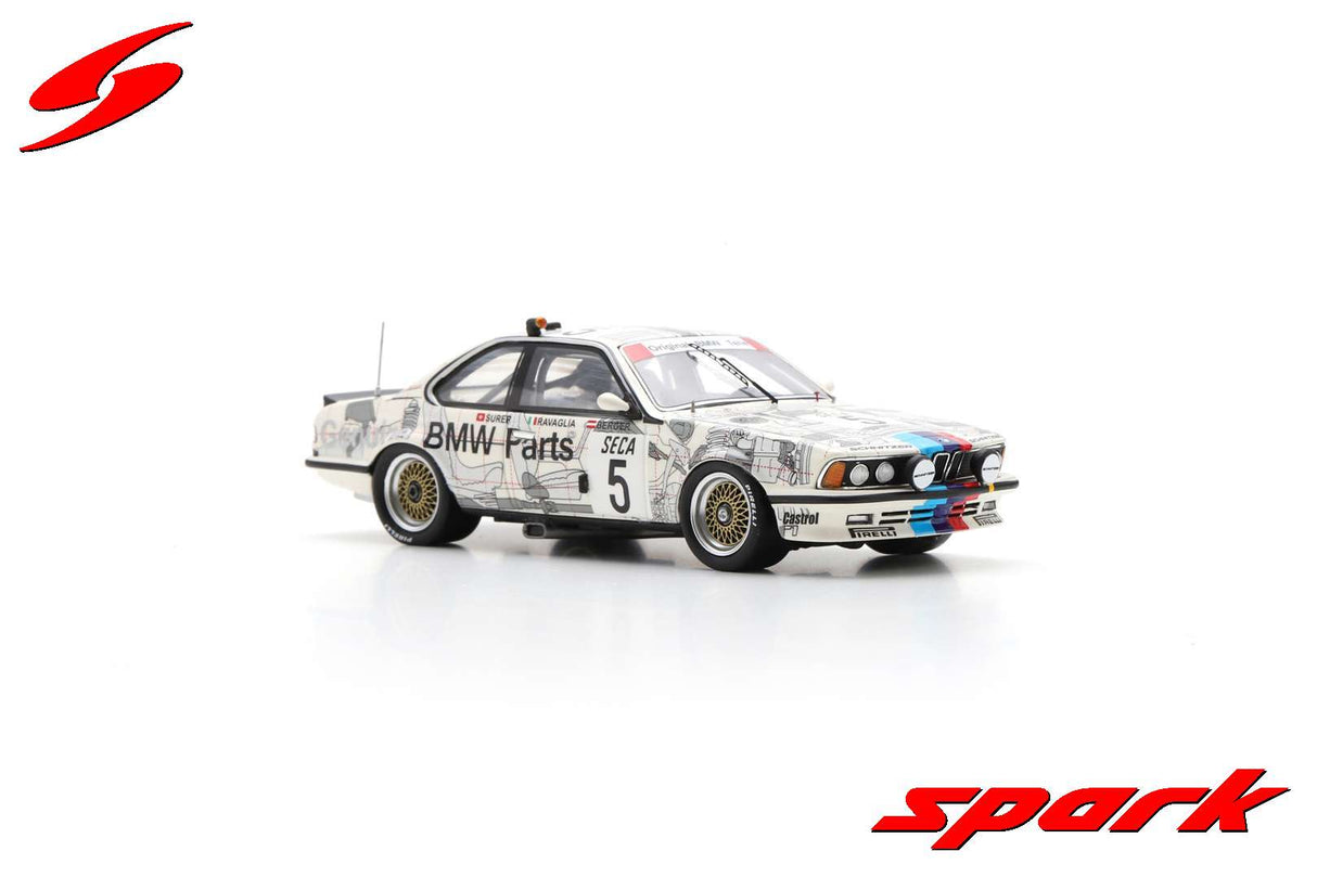 Spark BMW 635 CSI #5 Winner 24H Spa 1985 1/43 Scale