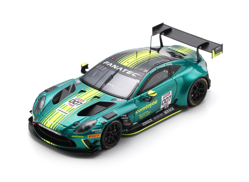 Spark Aston Martin Vantage AMR GT3 EVO #007 Winner Spa 24Hrs 2024 1/43 Scale