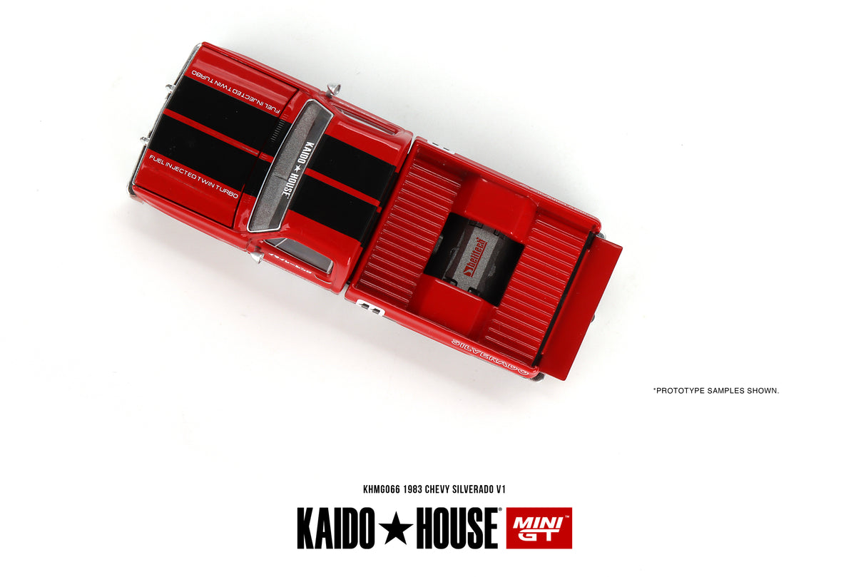 Mini GT x Kaido House Chevrolet Silverado Kaido V1 1/64 Scale