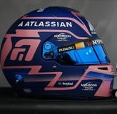 Spark Alexander Albon Williams Racing 2025 Helmet 1/5 Scale
