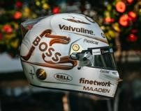 Spark Fernando Alonso Chinese F1 Grand Prix 2025 Replica Helmet 1/5 Scale 5HF200