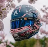 Spark Alexander Albon Japanese F1 Grand Prix 2025 Replica Helmet 1/5 Scale 5HF202