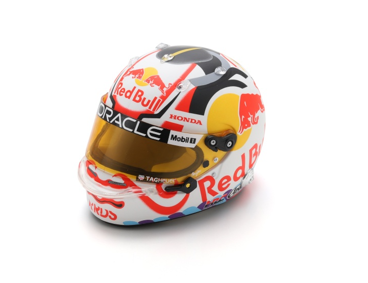 Spark Yuki Tsunoda Japanese F1 Grand Prix 2025 Replica Helmet 1/5 Scale 5HF204