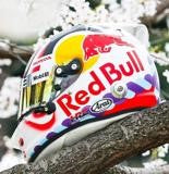 Spark Yuki Tsunoda Japanese F1 Grand Prix 2025 Replica Helmet 1/5 Scale 5HF204