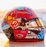 Spark Esteban Ocon Miami F1 Grand Prix 2025 Replica Helmet 1/5 Scale 5HF210
