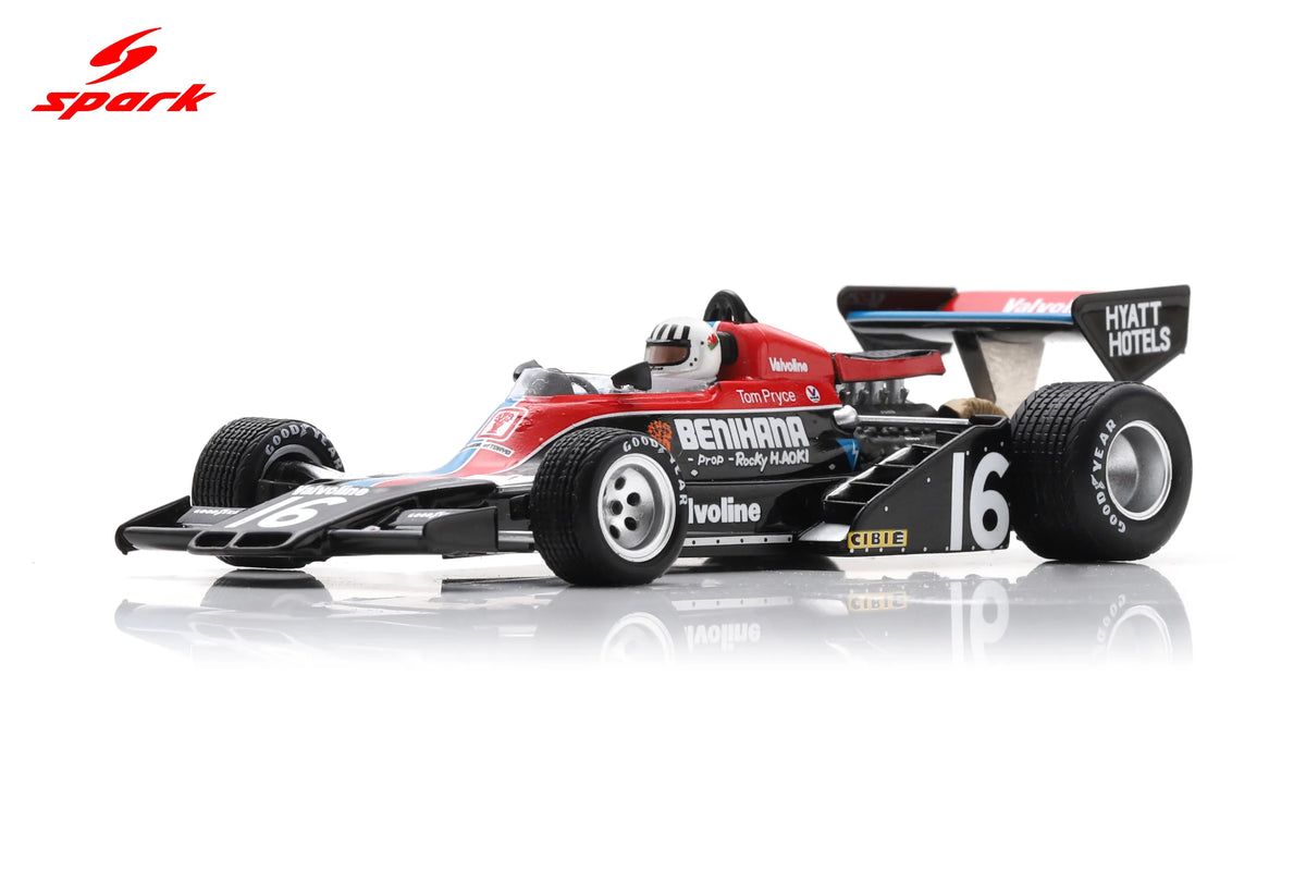 Spark Shadow DN8 #16 Tom Pryce 1976 Japanese F1 Grand Prix 1/43 Scale