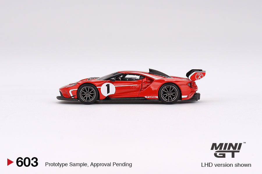 Mini GT Ford GT MK II #013 Rosso Alpha (LHD) 1/64 Scale