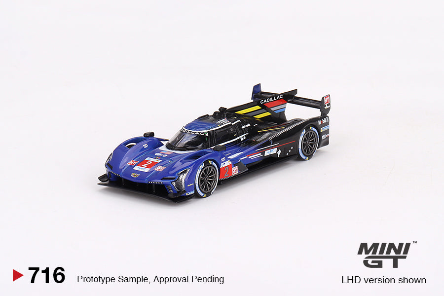 Mini GT Cadillac V-Series R #2 Cadillac Racing 2023 Le Mans 24HRS 3rd 1/64 Scale