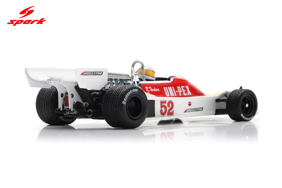 Spark Tyrrell 007 #52 Kazuyoshi Hoshino 1976 Japanese F1 Grand Prix 1/43 Scale