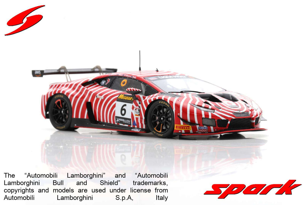 Spark Lamborghini Huracan GT3 EVO Team Wall Racing N.6 5Th 12H Bathurst 2022 1/43 Scale