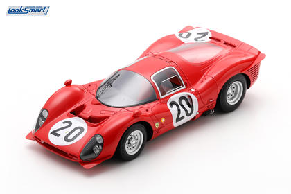 Looksmart Ferrari 330 P3 #20 SpA Ferrari SEFAC 1966 24 Hours of Le Mans 1/18 Scale