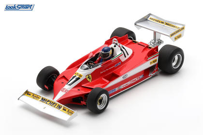 Looksmart Ferrari 312T3 #11 SEFAC Ferrari 1978 United States Grand Prix West 1/18 Scale