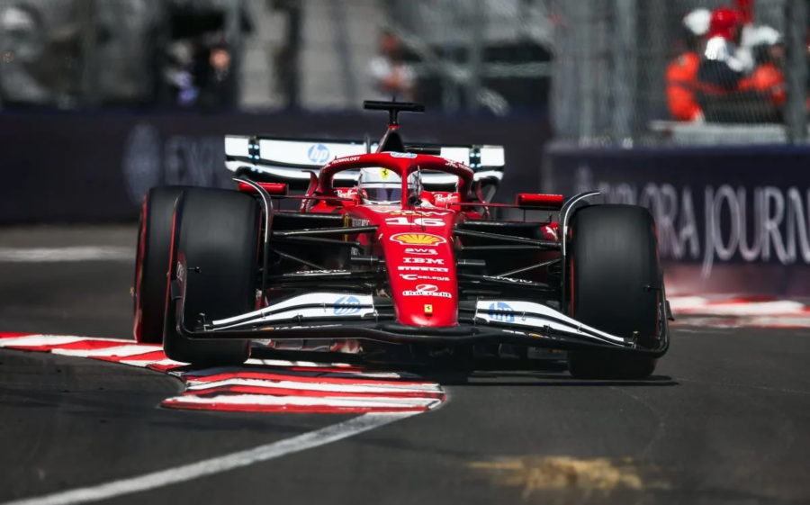 Looksmart Ferrari SF-25 #16 Charles Leclerc 2025 Monaco GP 1/43 Scale LSF1075