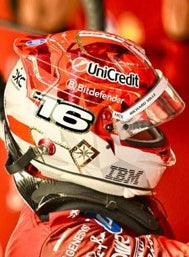 Looksmart Charles Leclerc Las Vegas GP 2025 Scuderia Ferrari HP 1/5 Scale Helmet LSHEL026