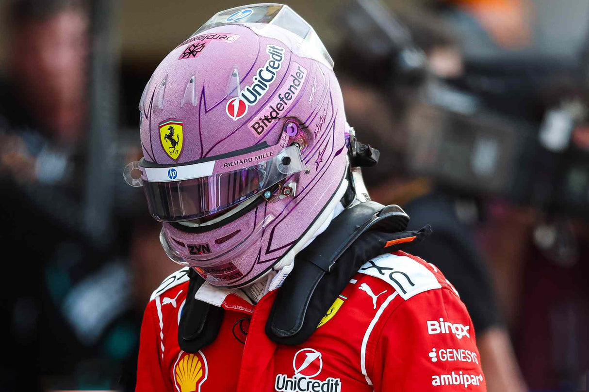Looksmart Lewis Hamilton Scuderia Ferrari HP Monaco F1 GP 2026 Mini Helmet 1/43 Scale