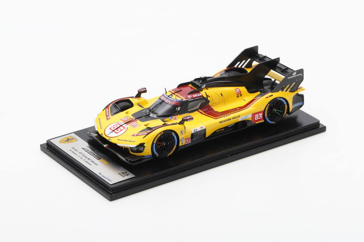 Looksmart Ferrari 499P #83 AF Corse 24Hrs Le Mans 2025 Winner 1/43 Scale LSLM190