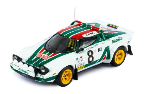 IXO Lancia Stratos HF No.8 Pinto Monte Carlo 1976 1/43 Scale