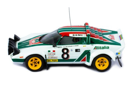 IXO Lancia Stratos HF No.8 Pinto Monte Carlo 1976 1/43 Scale