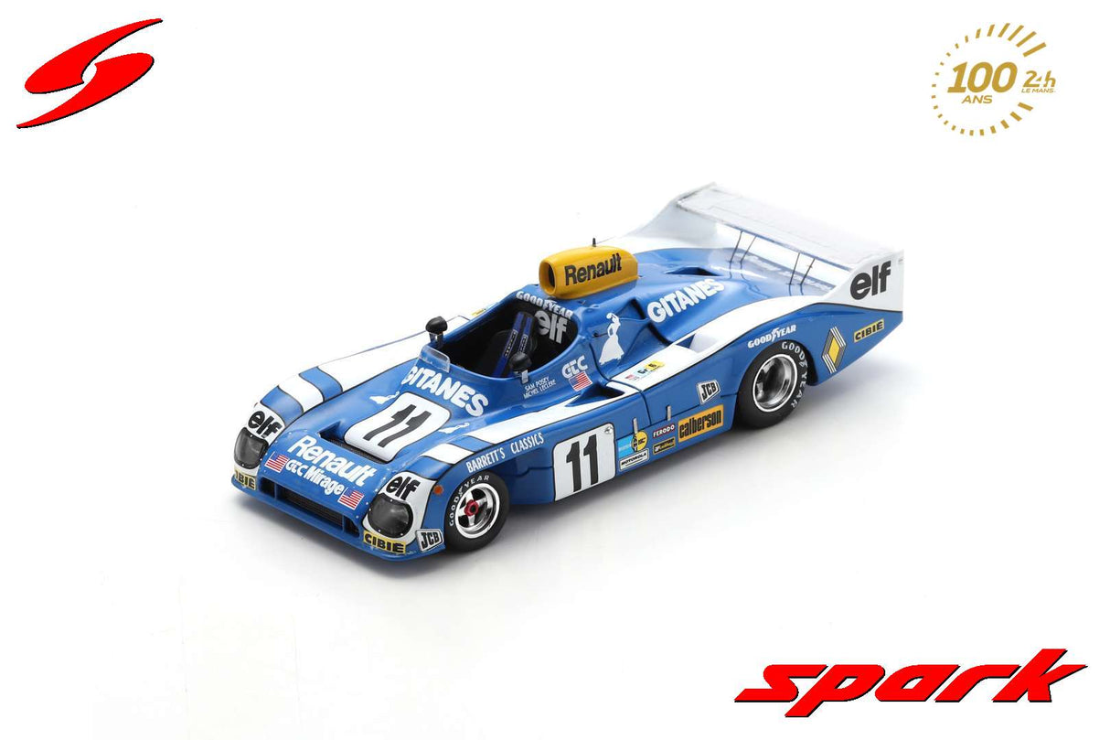 Spark Mirage M9 #11 24H Le Mans 1978 M. Leclere S. Posey 1/43 Scale