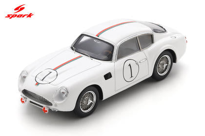 Spark Aston Martin DB4 GT Zagato #1 J. Kerguen Le Mans 24Hrs 1961 1/43 Scale