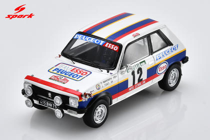Spark Peugeot 104 ZS #12 Automobiles Peugeot 1978 Rally de Portugal 1/43 Scale