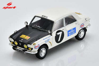 Spark Peugeot 204 #7 Tanganyika Motors 1967 East African Safari Rally 1/43 Scale