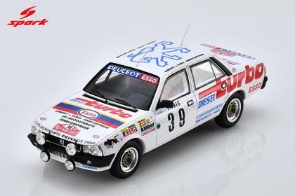 Spark Peugeot 505 Turbo Diesel #39 1981 Monte Carlo Rally 1/43 Scale