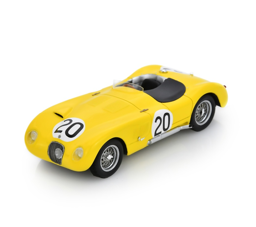 Spark Jaguar XK 120C #20 Ecurie Francorchamps 24Hrs Le Mans 1953 1/43 Scale S2946