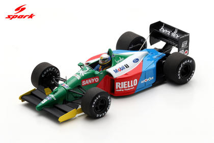 Spark Benetton B189B #19 Alessandro Nannini Brazilian Grand Prix 1990 1/43 Scale