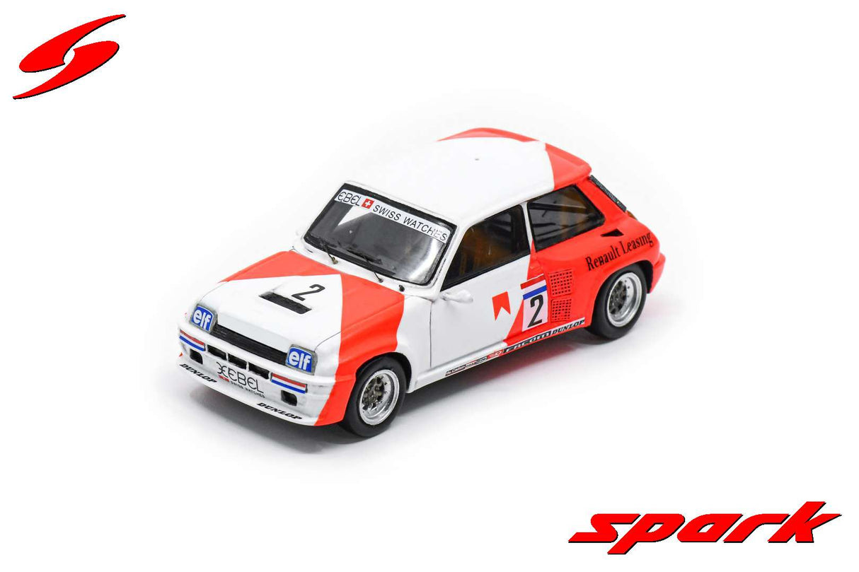 Spark Renault 5 Turbo #2 Europa Cup Champion 1983 Jan Lammers 1/43 Scale