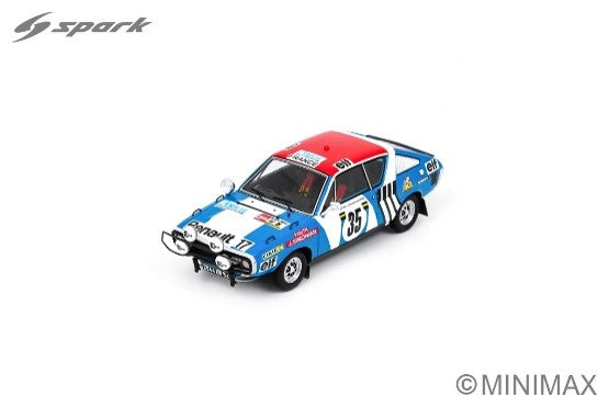 Spark Renault 17 #35 Rallye East African Safari 1975 1/43 Scale S6194