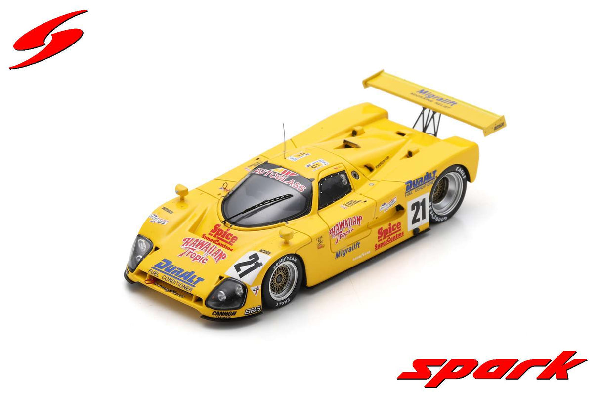 Spark Spice SE 89 C #21 24H Le Mans 1989 G. Spice/R. Bellm/L. Saint James 1/43 Scale