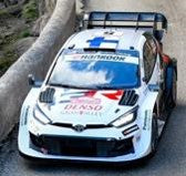 Spark Toyota GR Yaris Rally1 #5 TOYOTA GAZOO Racing WRT - Rally Monte Carlo 2025 1/43 Scale